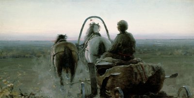 The Return Journey, 1896 by Abram Efimovich Arkhipov